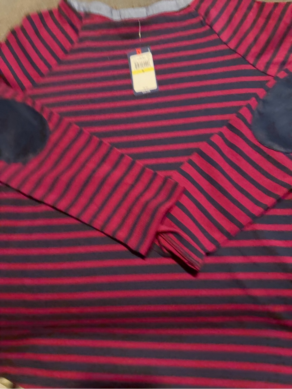 Women’s Izod long sleeve polo golf shirt burgundy striped nwt new medium m
